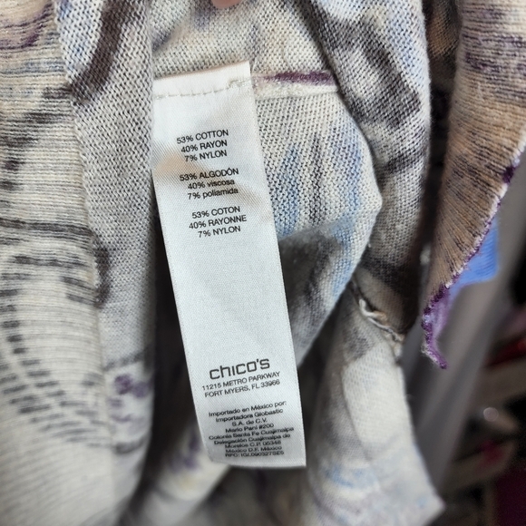 Chico's tunic sweater. - Picture 6 of 10